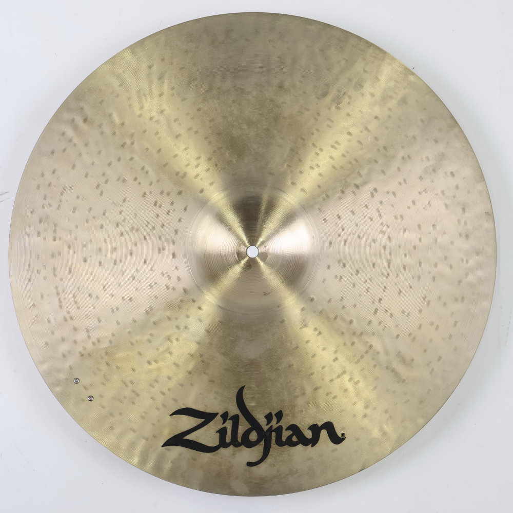 【中古】 リベット付きライドシンバル ジルジャン ZILDJIAN K.Zildjian K Custom Dark Ride 20インチ ライドシンバル 裏面