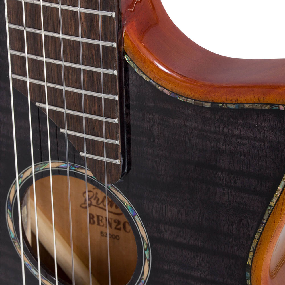 Bromo Guitars ブロモギターズ BEN2C tbk エレクトリックナイロンギター ボディ