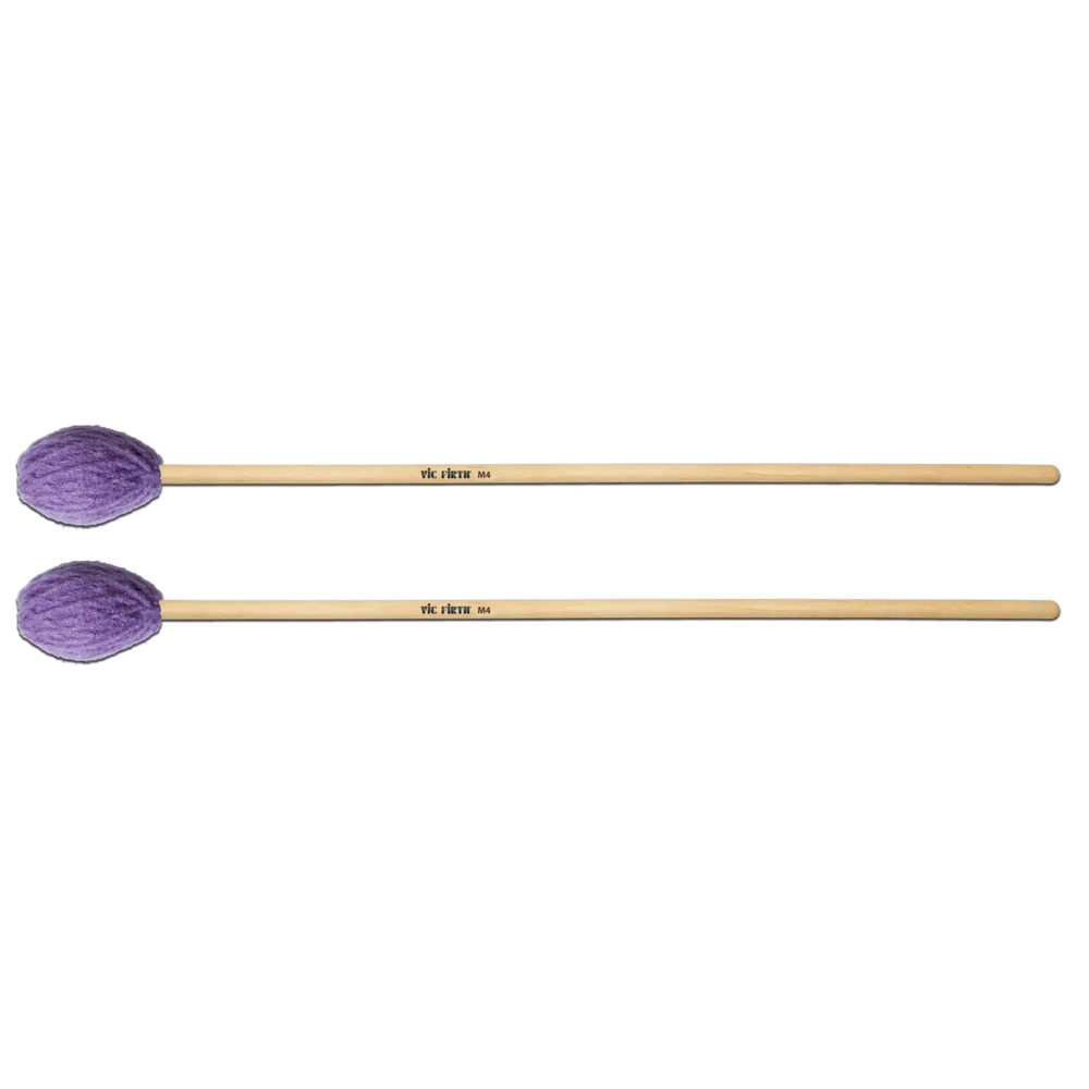 VIC FIRTH VIC-M4 American Custom Keyboard EXTRA SOFT PURPLE YARN M4 マレット