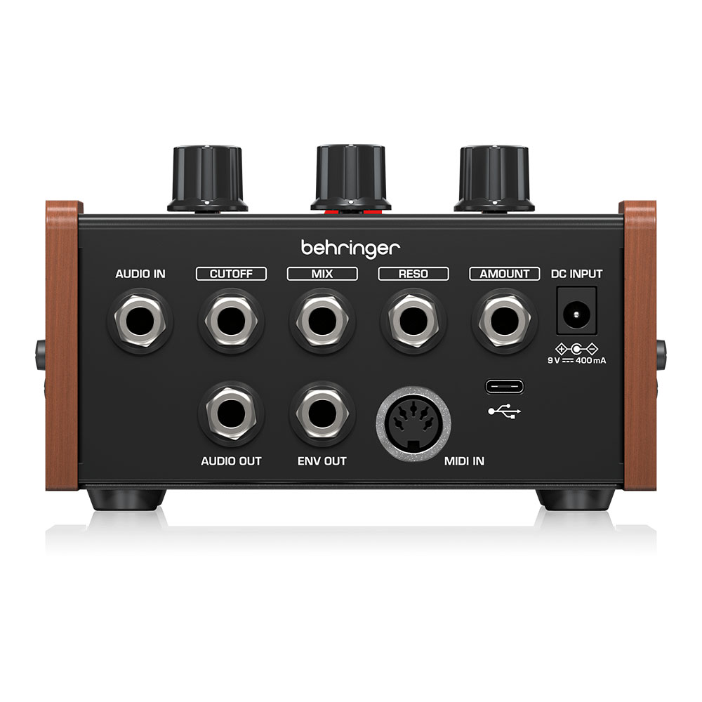 BEHRINGER BM-11M LOW PASS FILTER ベリンガー アナログローパスフィルターペダル 背面