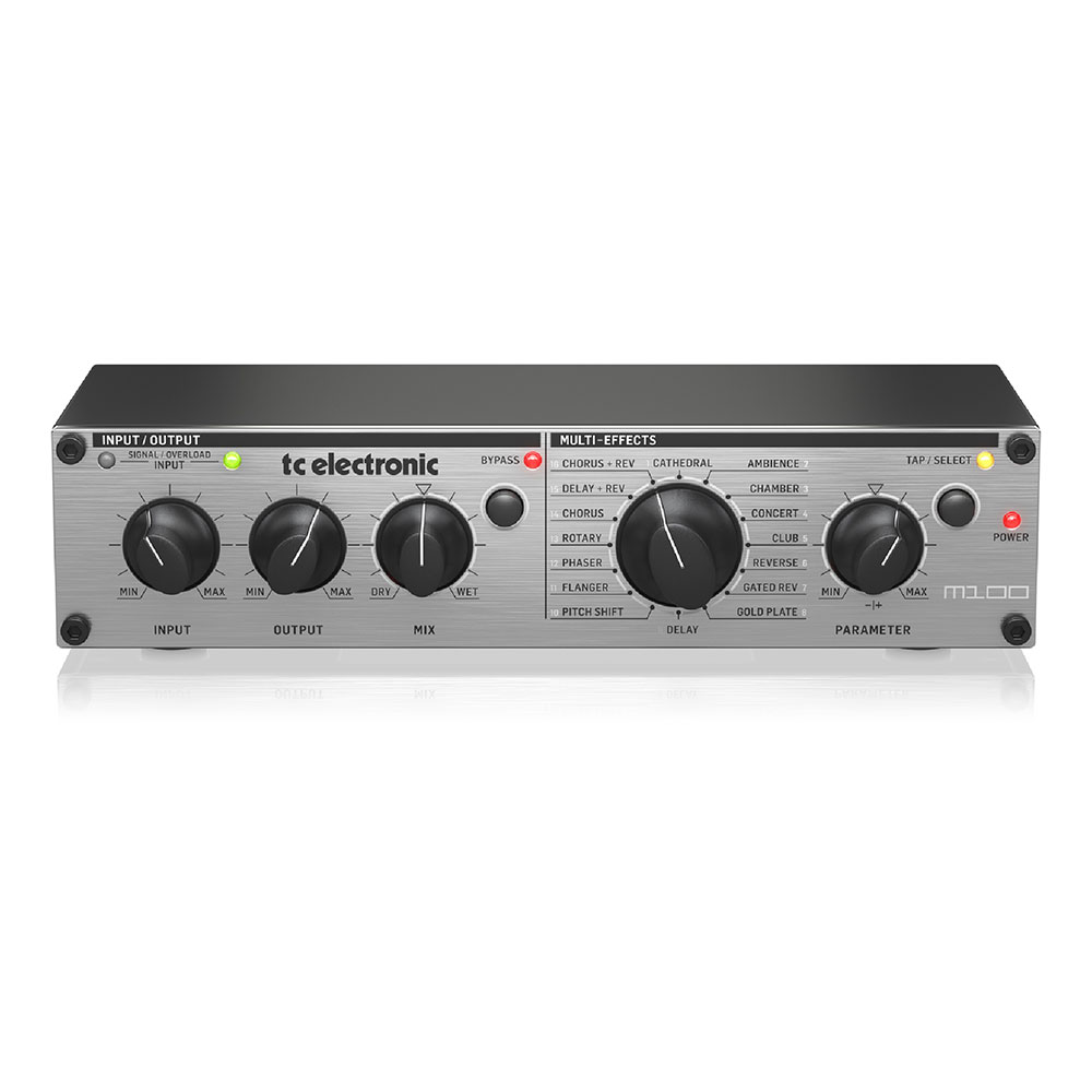 tc electronic M100 ステレオマルチエフェクトプロセッサー 正面