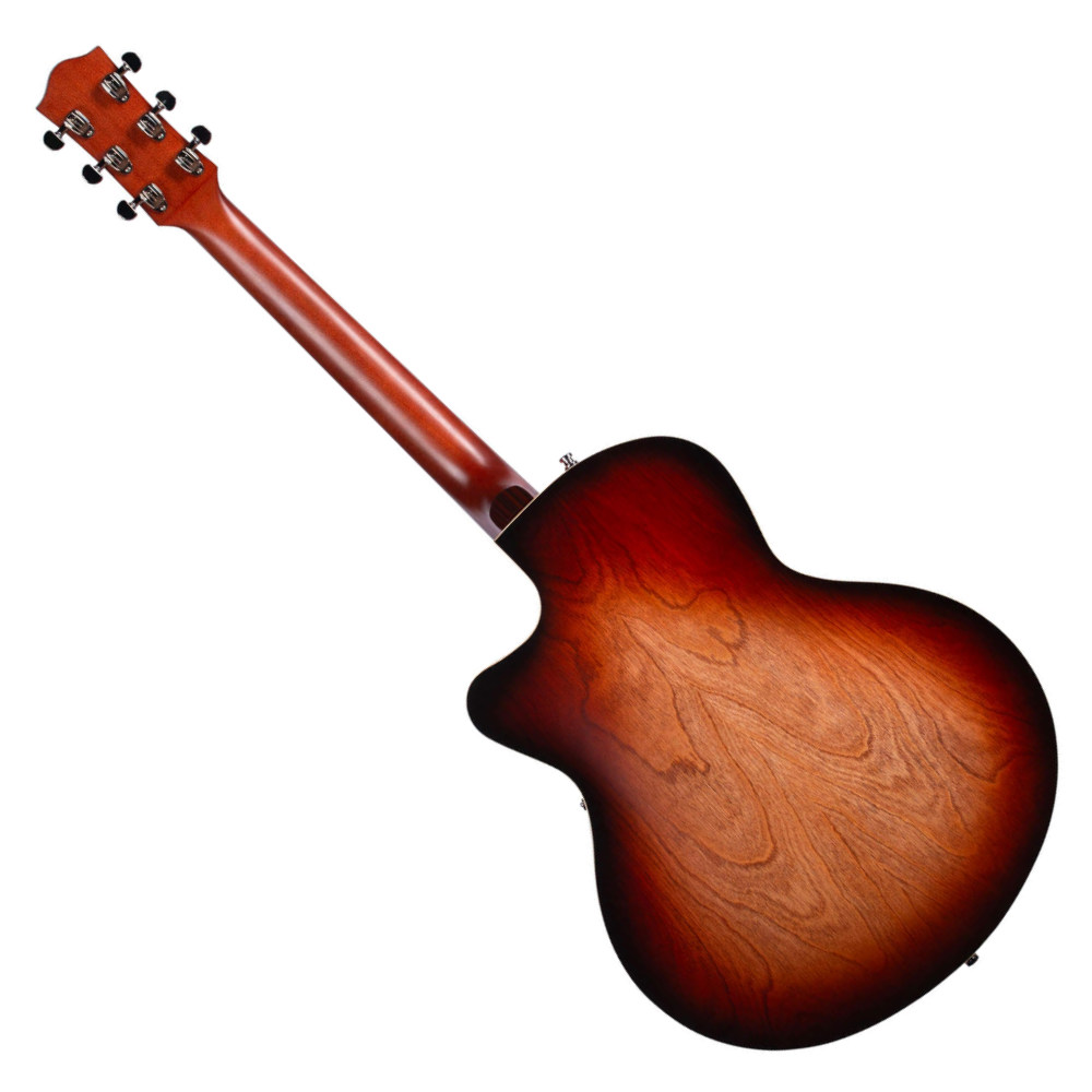 Godin ゴダン 5th Avenue CW Kingpin II Vintage Burst エレキギター フルアコギター バック画像