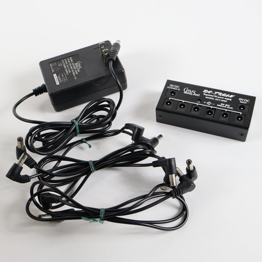 【中古】 パワーサプライ CREWS MANIAC SOUND DCT-0909 DC-TRAIN