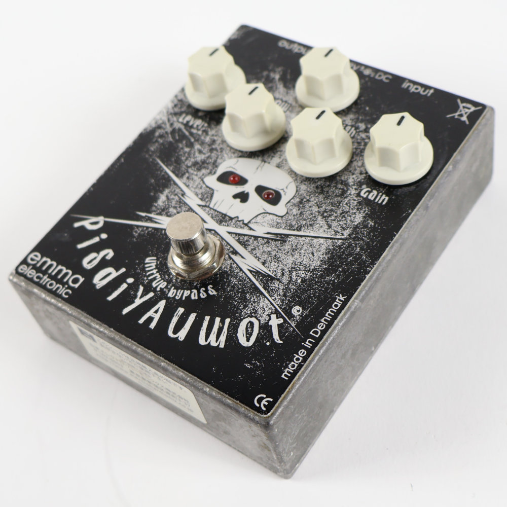【中古】 EMMA エマ PisdiYAUwot メタル ディストーション ギターエフェクター 全体