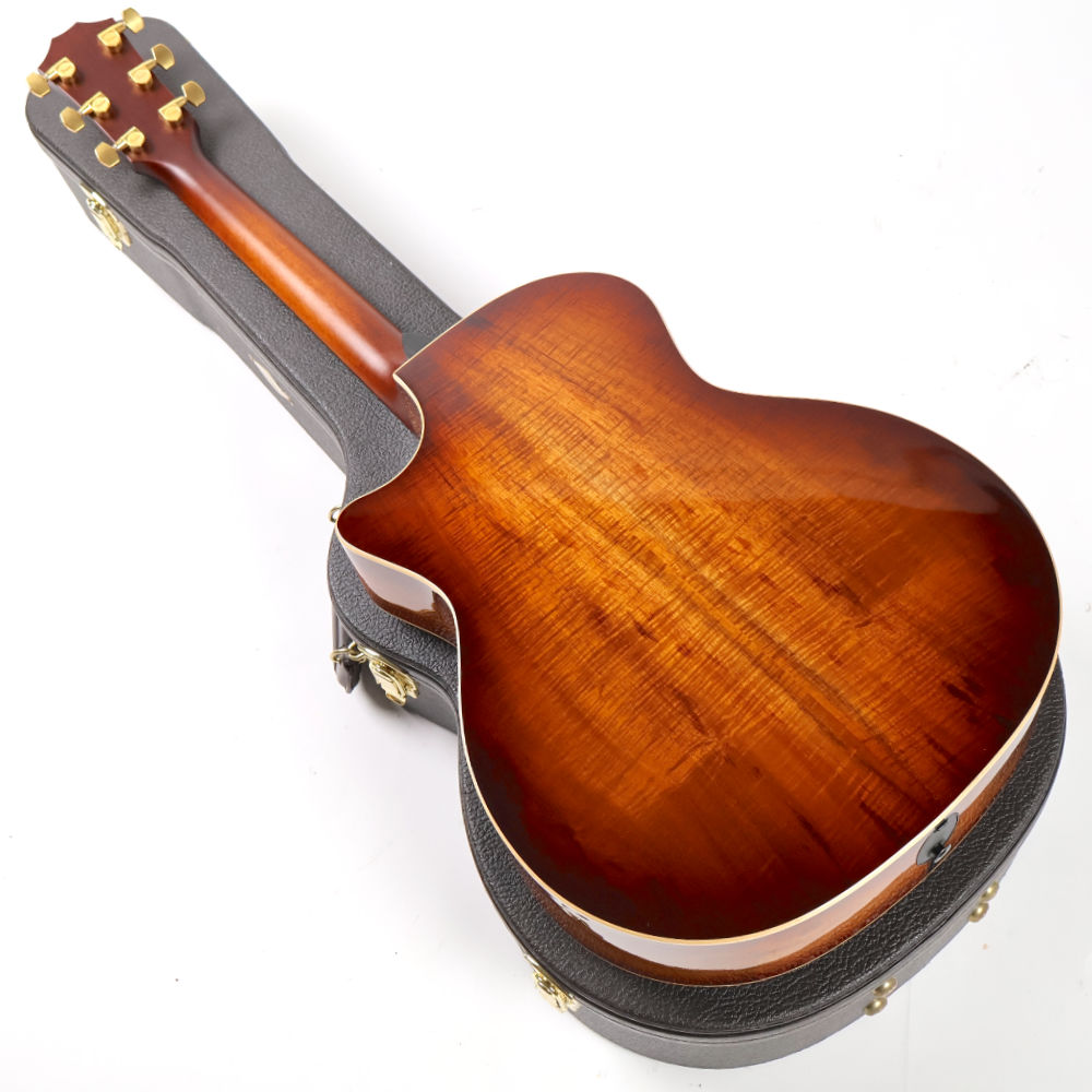 【中古】 アコースティックギター Taylor K24ce V-Class 2018年製 オールハワイアンコア単板ボディー ボディバック