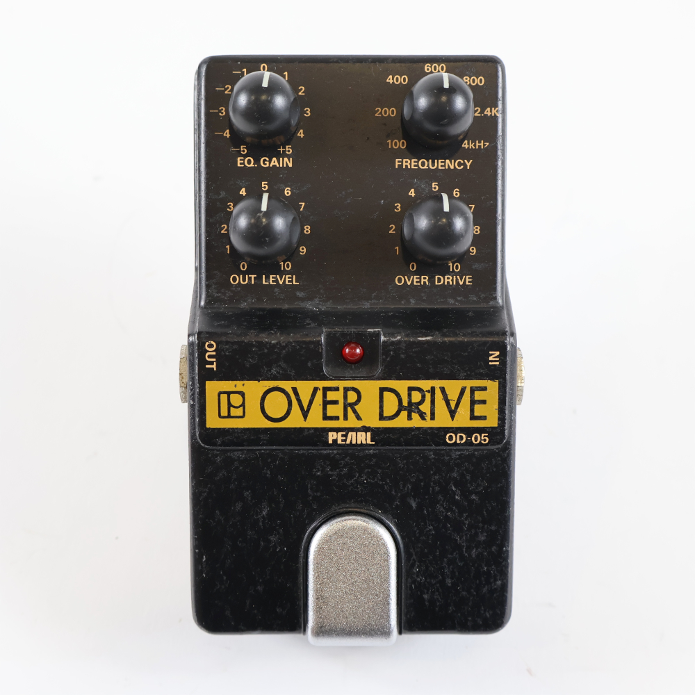 【中古】 オーバードライブ エフェクター PEARL OD-05 OVER DRIVE ギターエフェクター 詳細画像