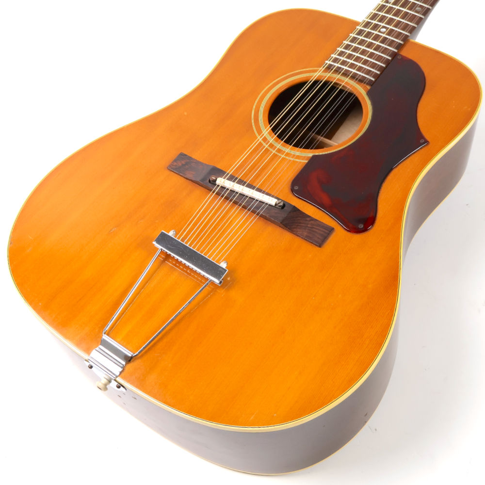 【中古】 12弦アコースティックギター Gibson B-45-12 Natural 1968年製 ギブソン トップ