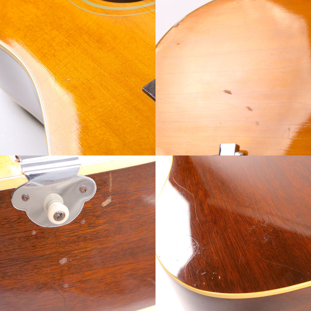 【中古】 12弦アコースティックギター Gibson B-45-12 Natural 1968年製 ギブソン ボディ傷