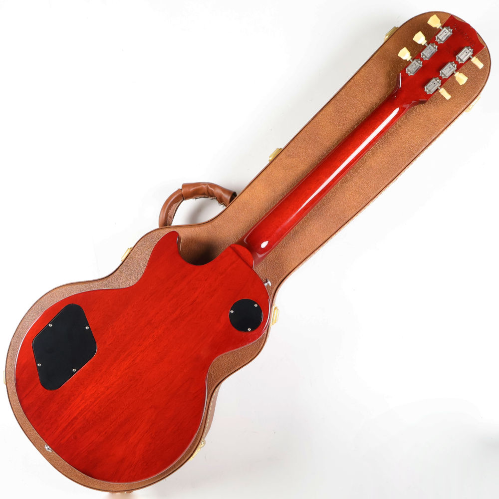 【中古】 エレキギター Gibson Les Paul Standard 50s Figured Top Heritage Cherry Sunburst 2022年製 ギブソン レスポールスタンダード BurstBucerピックアップ搭載 ボディバック画像