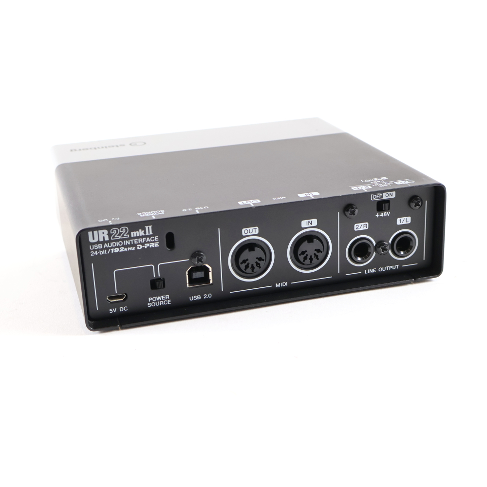 【中古】 オーディオインターフェイス Steinberg UR22mkII スタインバーグ USBオーディオインターフェース UR22 mk2 詳細画像