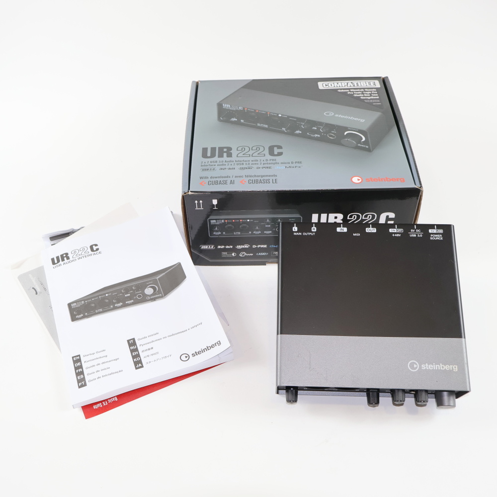 【中古】 オーディオインターフェイス Steinberg UR22C スタインバーグ USBオーディオインターフェース