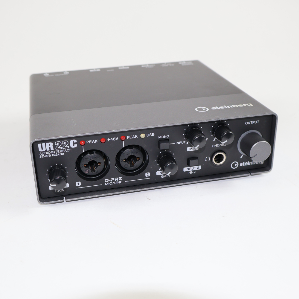 【中古】 オーディオインターフェイス Steinberg UR22C スタインバーグ USBオーディオインターフェース 詳細画像