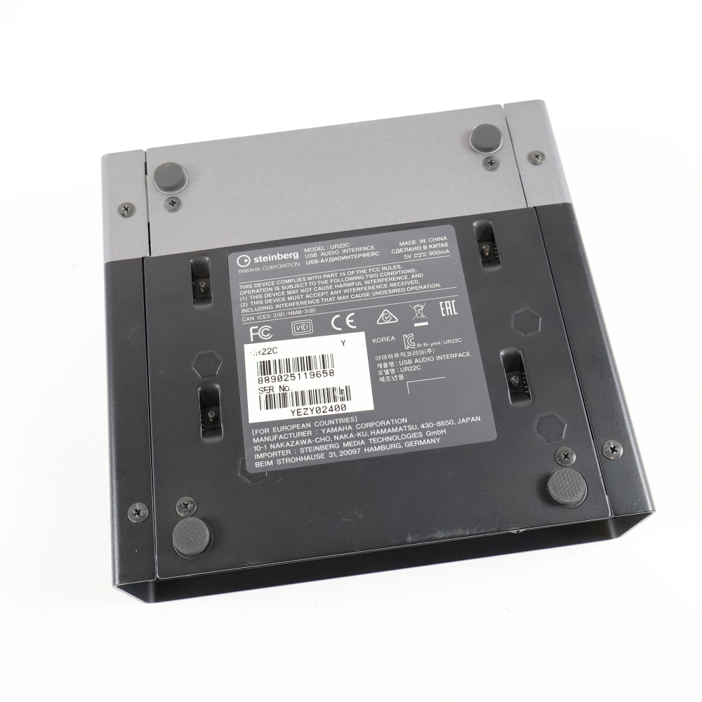 【中古】 オーディオインターフェイス Steinberg UR22C スタインバーグ USBオーディオインターフェース 詳細画像