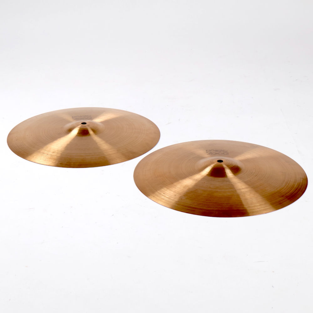 【中古】 ハイハットシンバル パイステ PAISTE 2002 Hi-Hat Pair 14インチ ペア 1970s ビンテージシンバル サイド