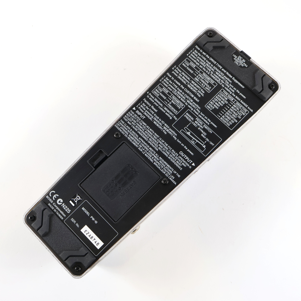 【中古】 ワウペダル エフェクター BOSS PW-10 詳細画像