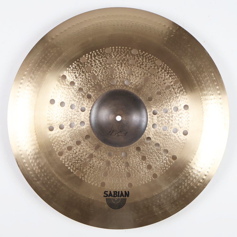 【中古】 チャイナシンバル セイビアン SABIAN AA-21HC-B AA HOLY CHINA 21インチ チャイナシンバル 本体画像 裏