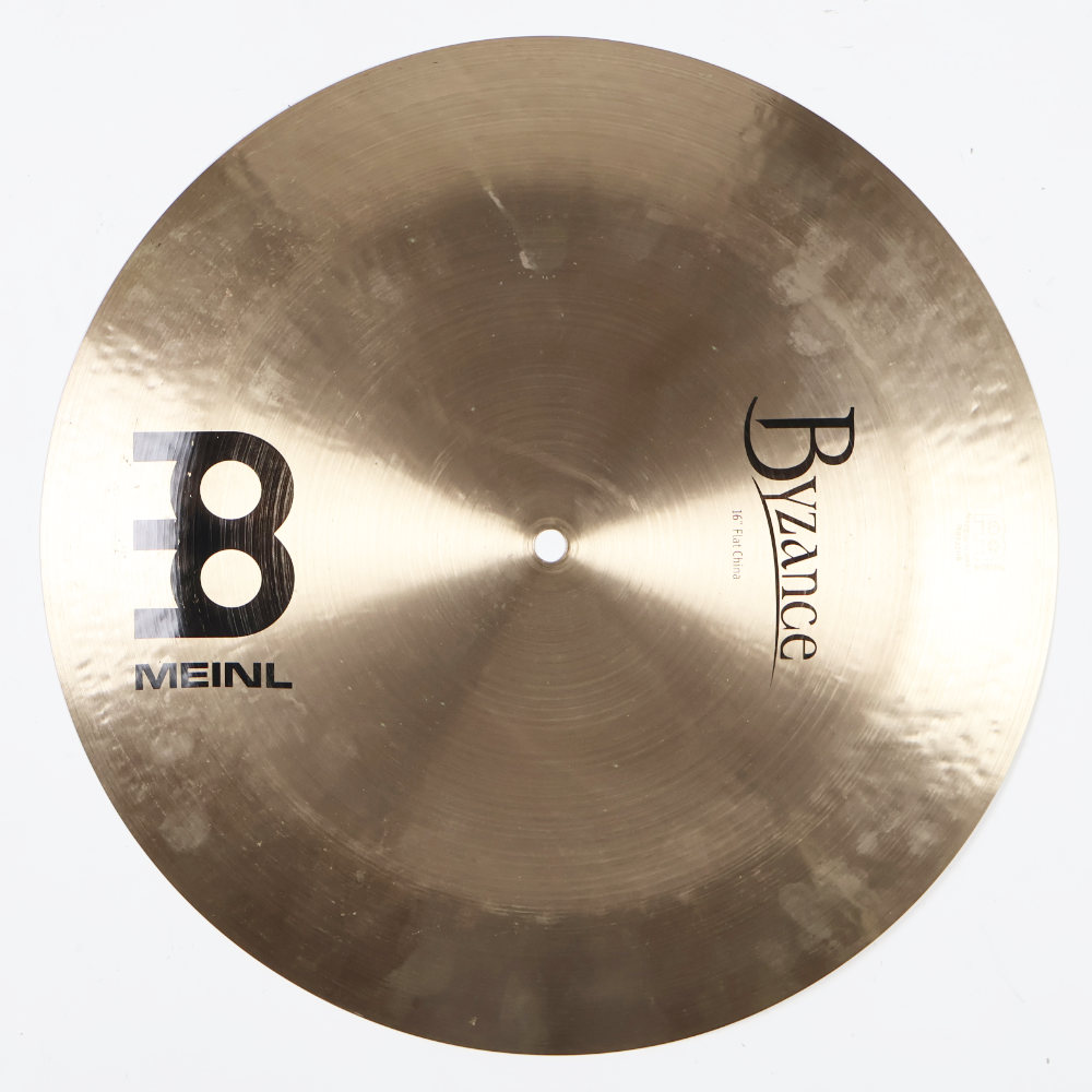 【中古】 チャイナシンバル マイネル MEINL Byzance Traditional Flat Chinas 16インチ