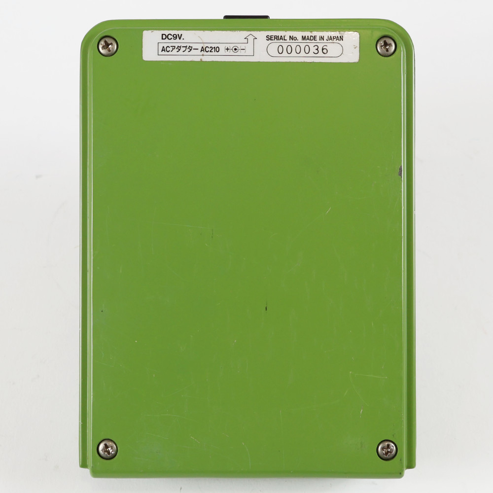 【中古】オーバードライブ マクソン MAXON OD-880 Over Drive SOFT DISTORTION Reissue ギターエフェクター 本体画像 裏