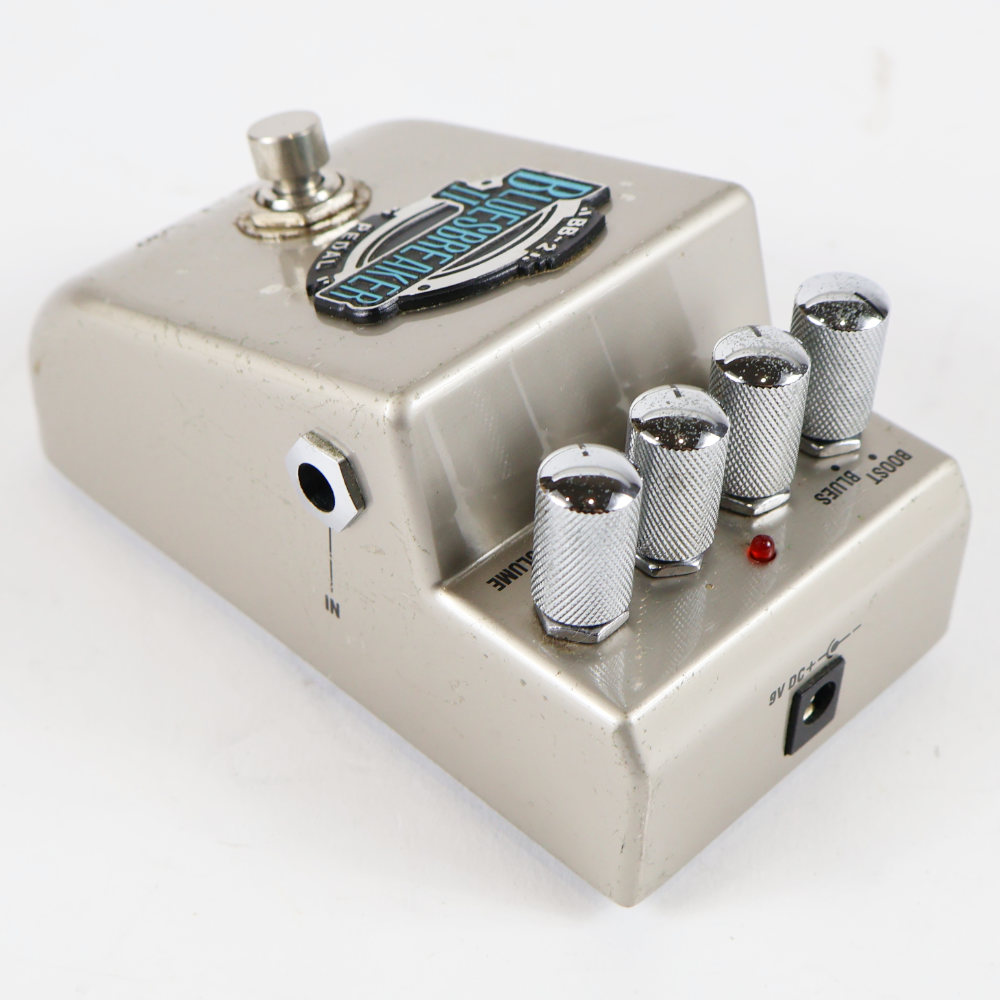 【中古】 オーバードライブ エフェクター MARSHALL マーシャル BB-2 Bluesbreaker II ギターエフェクター 本体画像 斜め