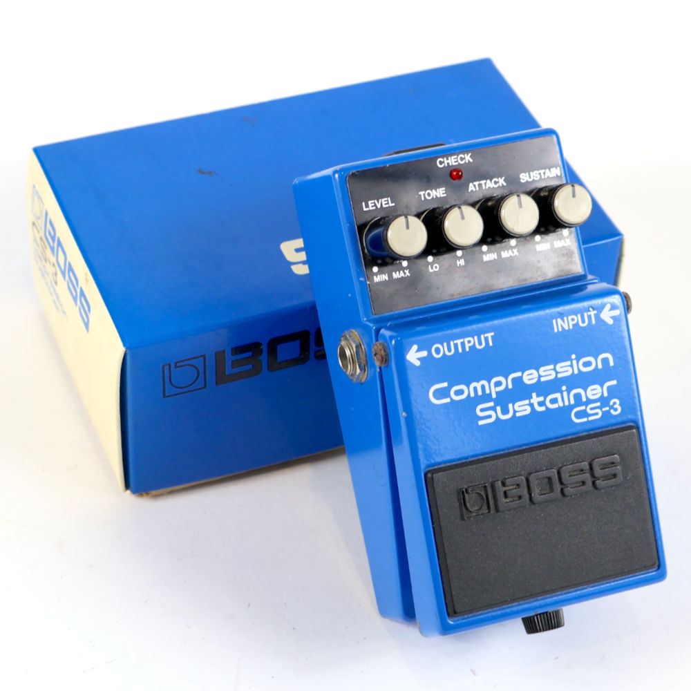【中古】 コンプレッサー エフェクター BOSS CS-3 Compression Sustainer Made in Japan ギターエフェクター