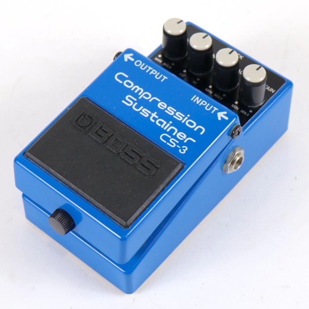 【中古】コンプレッサー エフェクター BOSS CS-3 Compression Sustainer ギターエフェクター 右サイド