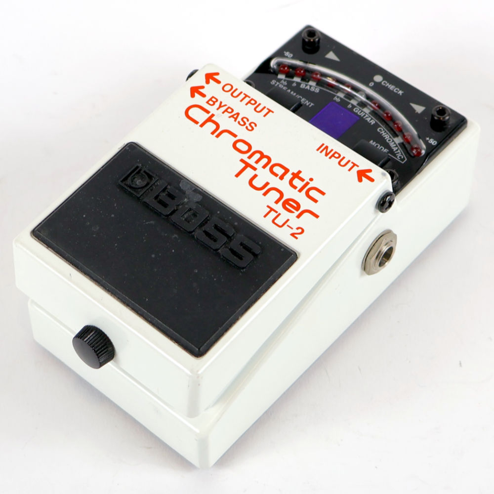 【中古】 クロマチックチューナー エフェクター BOSS TU-2 Chromatic Tuner ペダルチューナー 右サイド