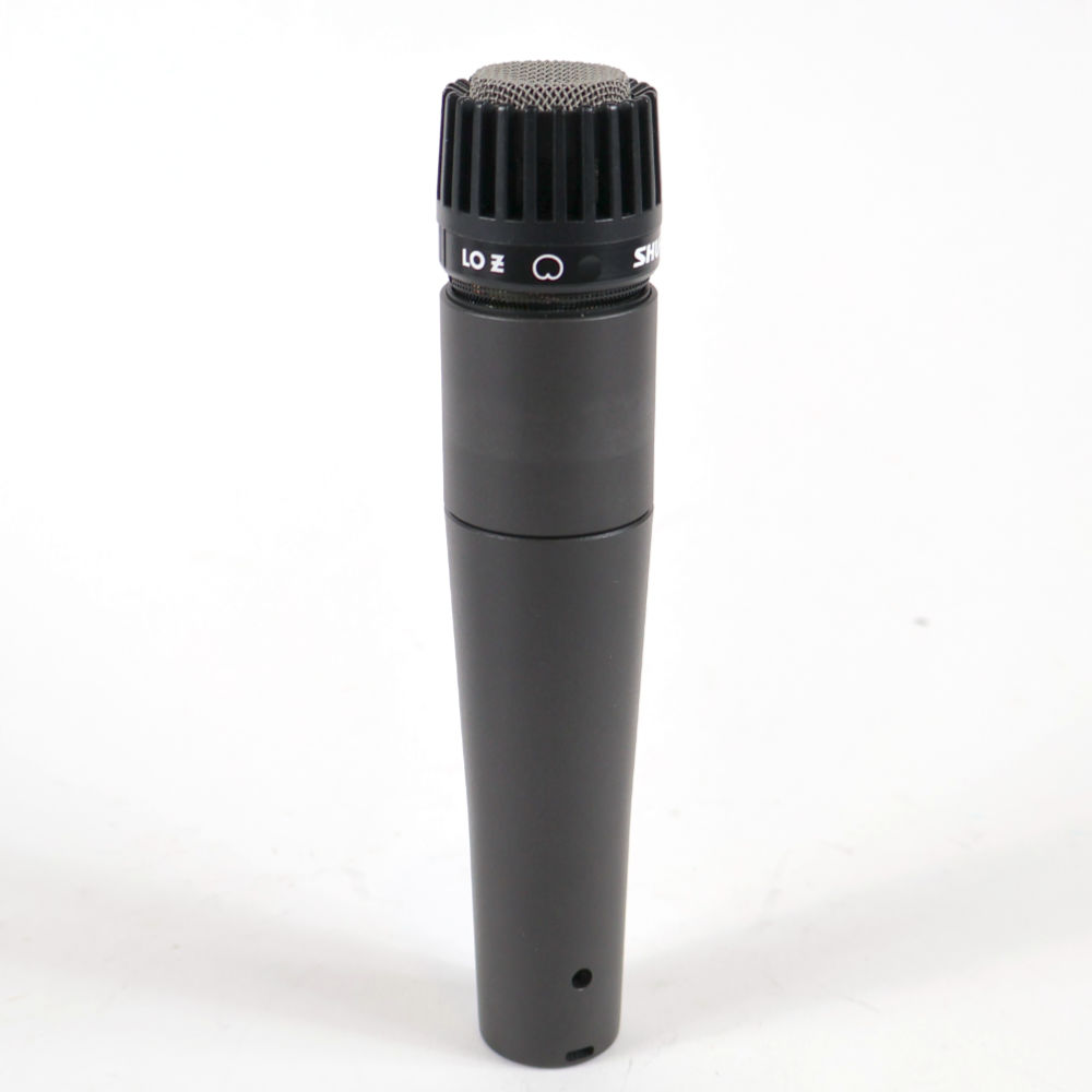 【中古】 マイク ダイナミックマイク 楽器用 SHURE SM57 シュアー 57 ゴーナナ シュア 背面