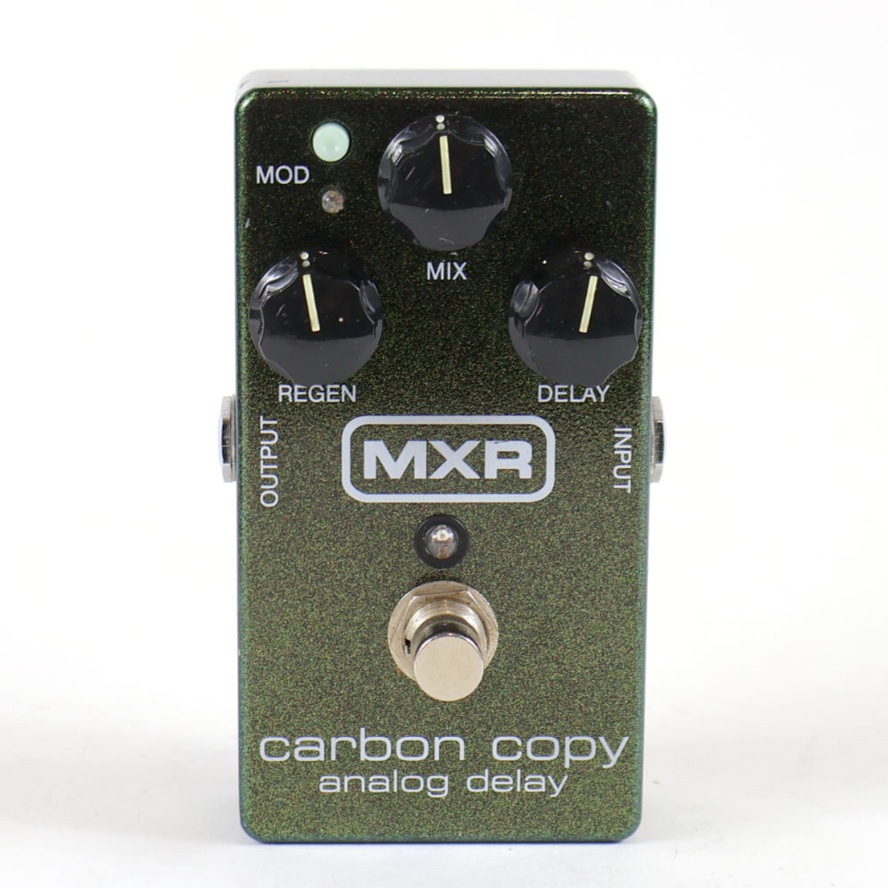 【中古】 アナログディレイ エフェクター MXR M-169 Carbon Copy Analog Delay ディレイ ギターエフェクター 正面