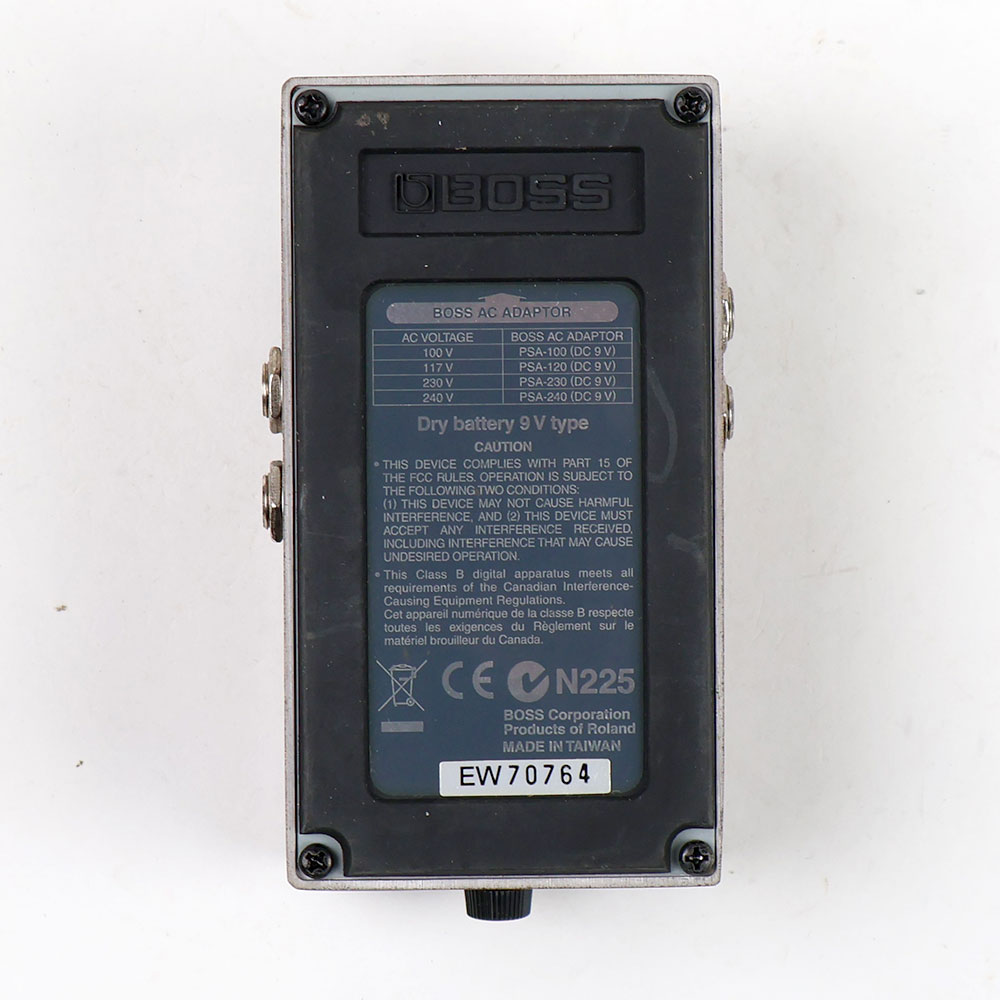 【中古】 スーパーオクターブ エフェクター BOSS OC-3  Super Octave ギターエフェクター オクターバー 裏面