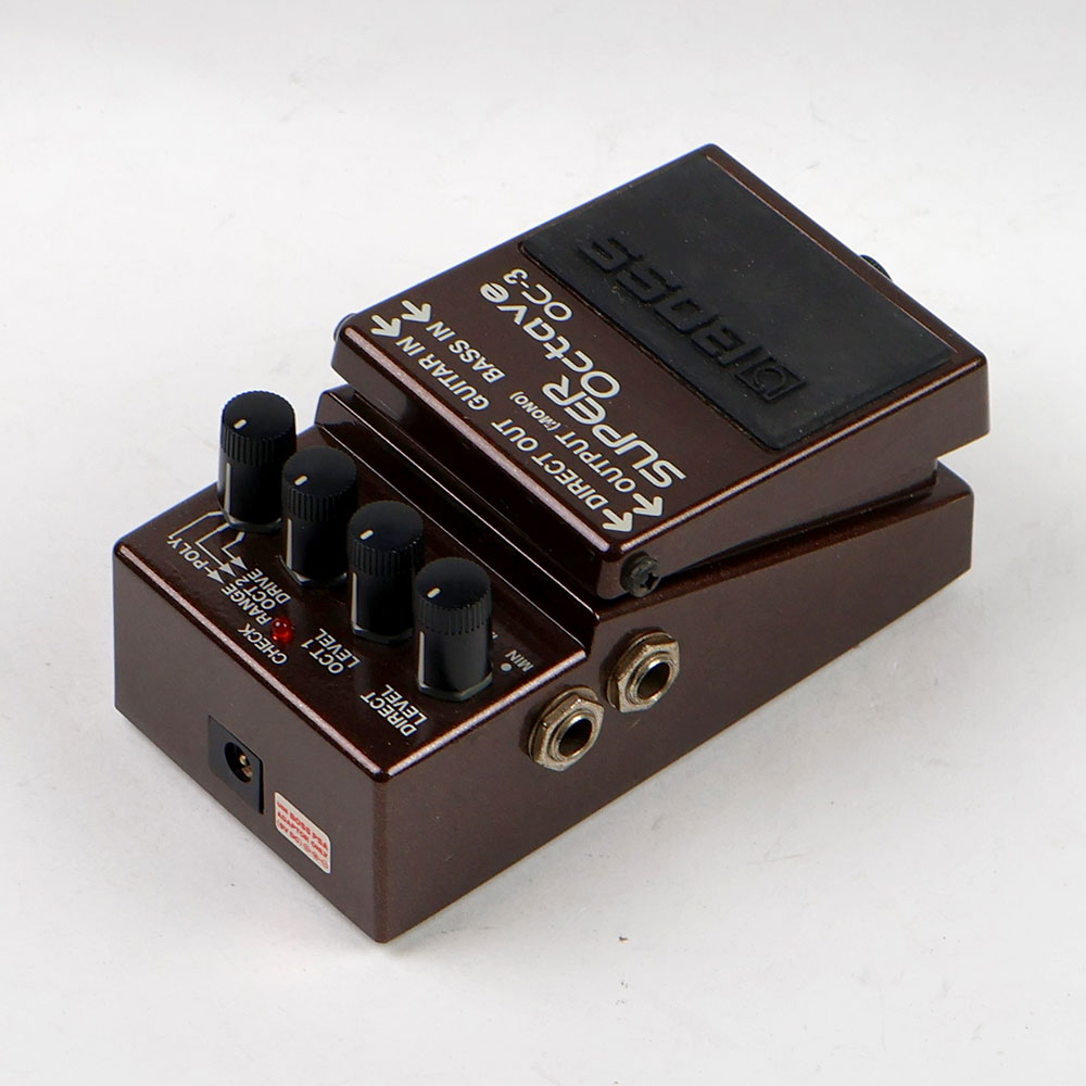 【中古】 スーパーオクターブ エフェクター BOSS OC-3  Super Octave ギターエフェクター オクターバー 全体