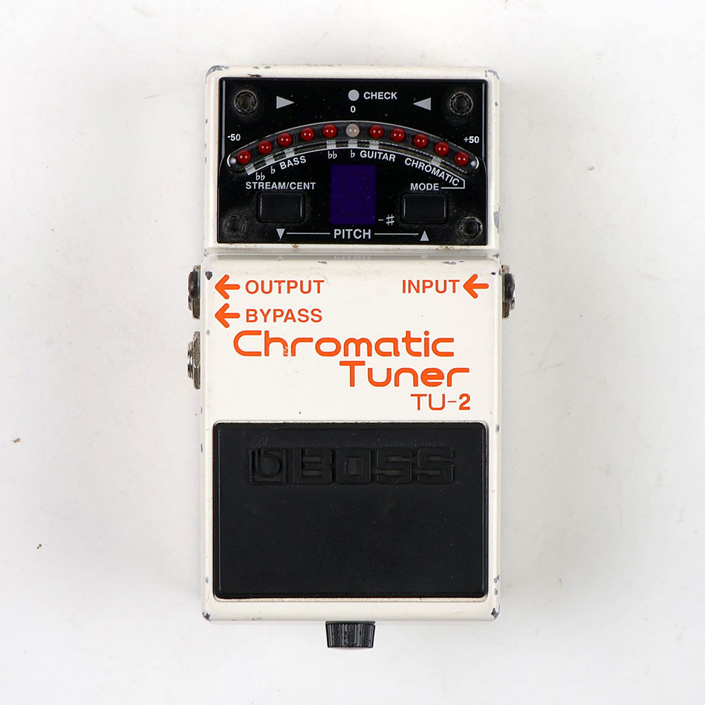 【中古】 クロマチックチューナー エフェクター BOSS TU-2 Chromatic Tuner ペダルチューナー