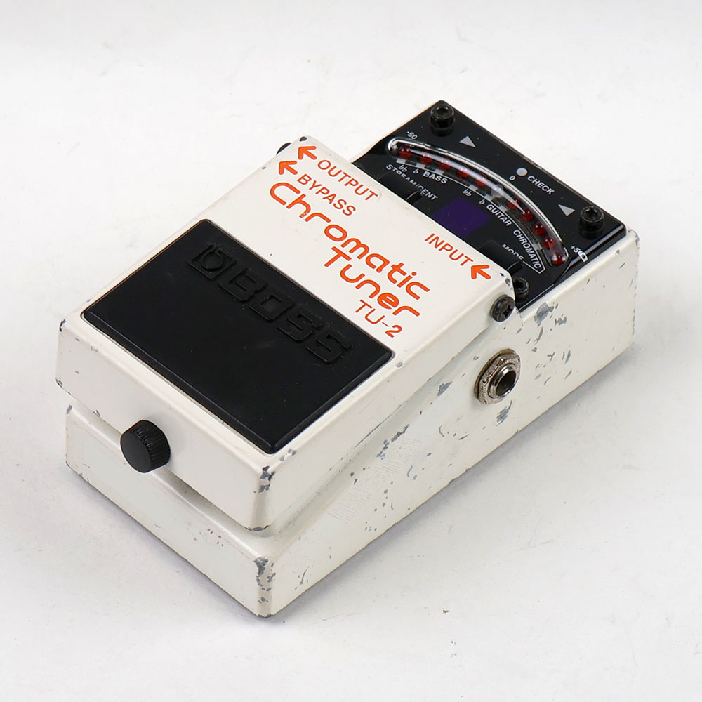 【中古】 クロマチックチューナー エフェクター BOSS TU-2 Chromatic Tuner ペダルチューナー 全体