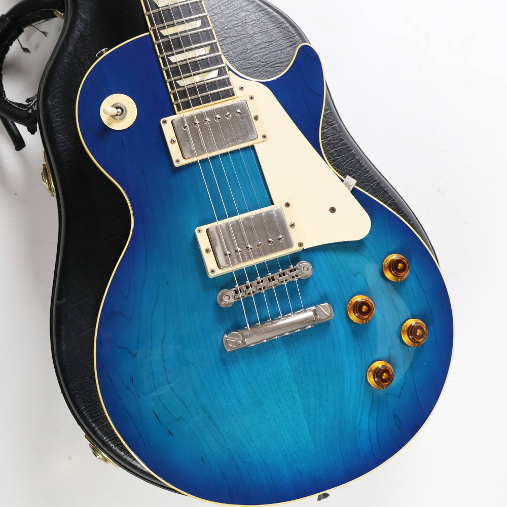 【中古】 エレキギター TOM HOLMES THC Standard Blue Burst J455/J450ピックアップ搭載 Made in Japan 日本製 トムホームズ ボディ画像