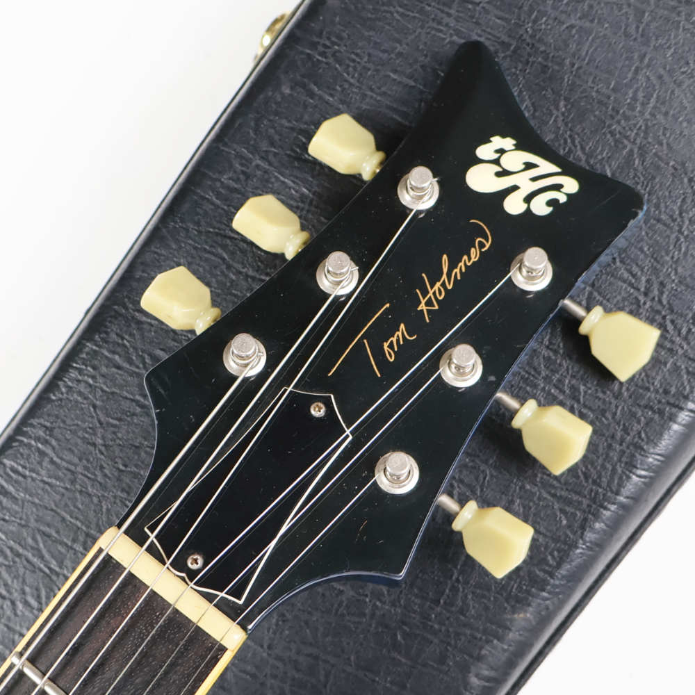 【中古】 エレキギター TOM HOLMES THC Standard Blue Burst J455/J450ピックアップ搭載 Made in Japan 日本製 トムホームズ ヘッド画像