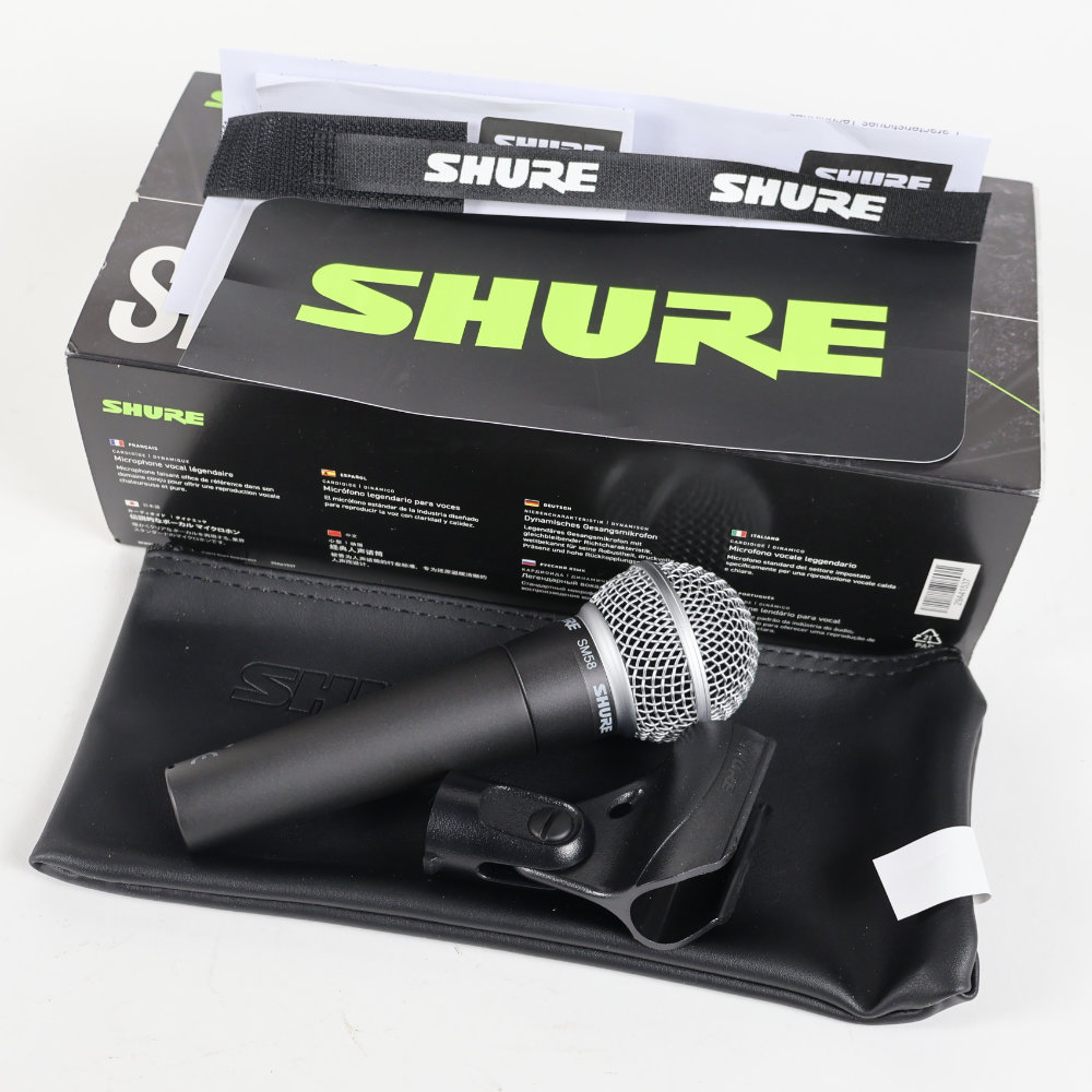 【中古】 マイク ダイナミックマイク ボーカル用 SHURE SM58 シュアー 58 ゴッパ シュア