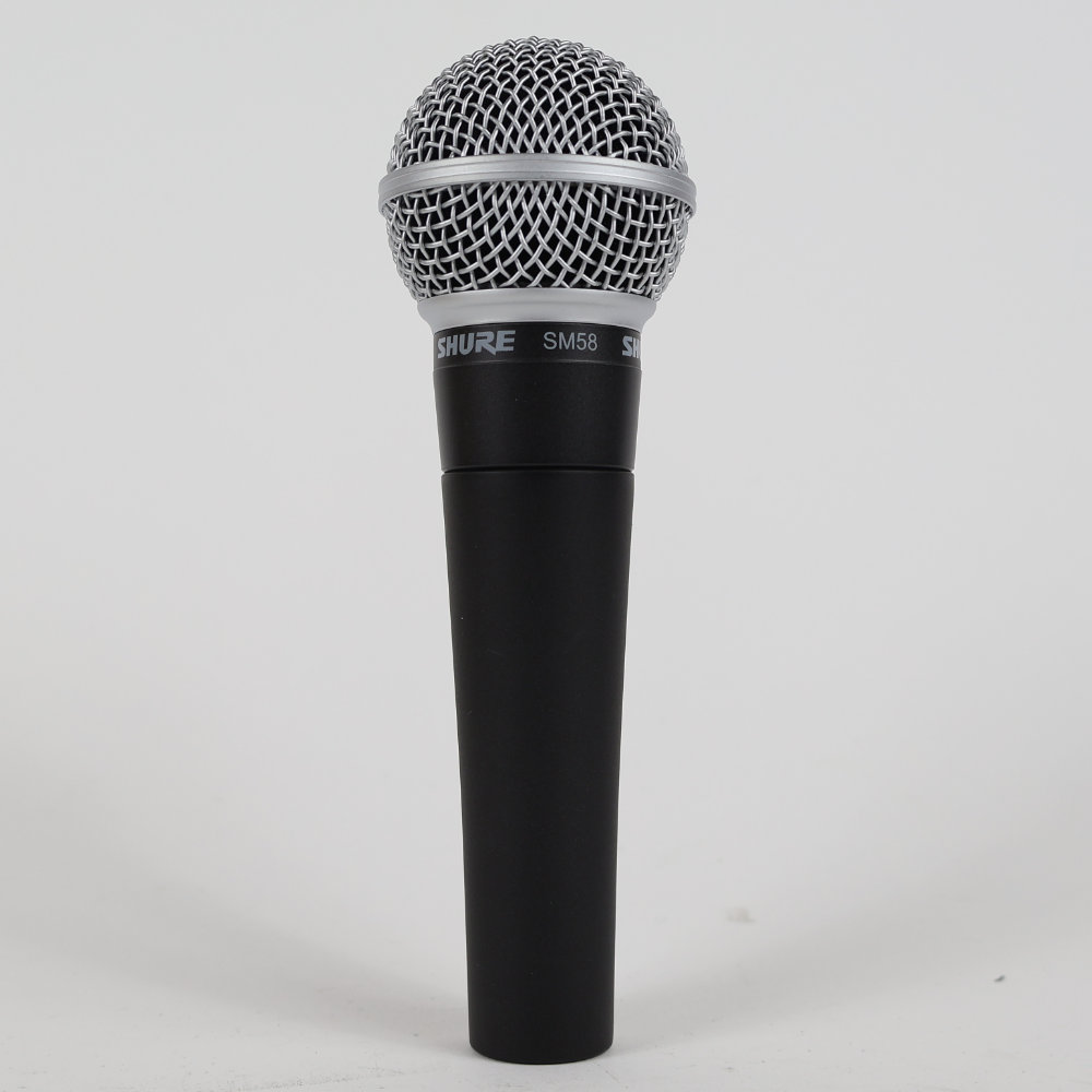 【中古】 マイク ダイナミックマイク ボーカル用 SHURE SM58 シュアー 58 ゴッパ シュア 全体