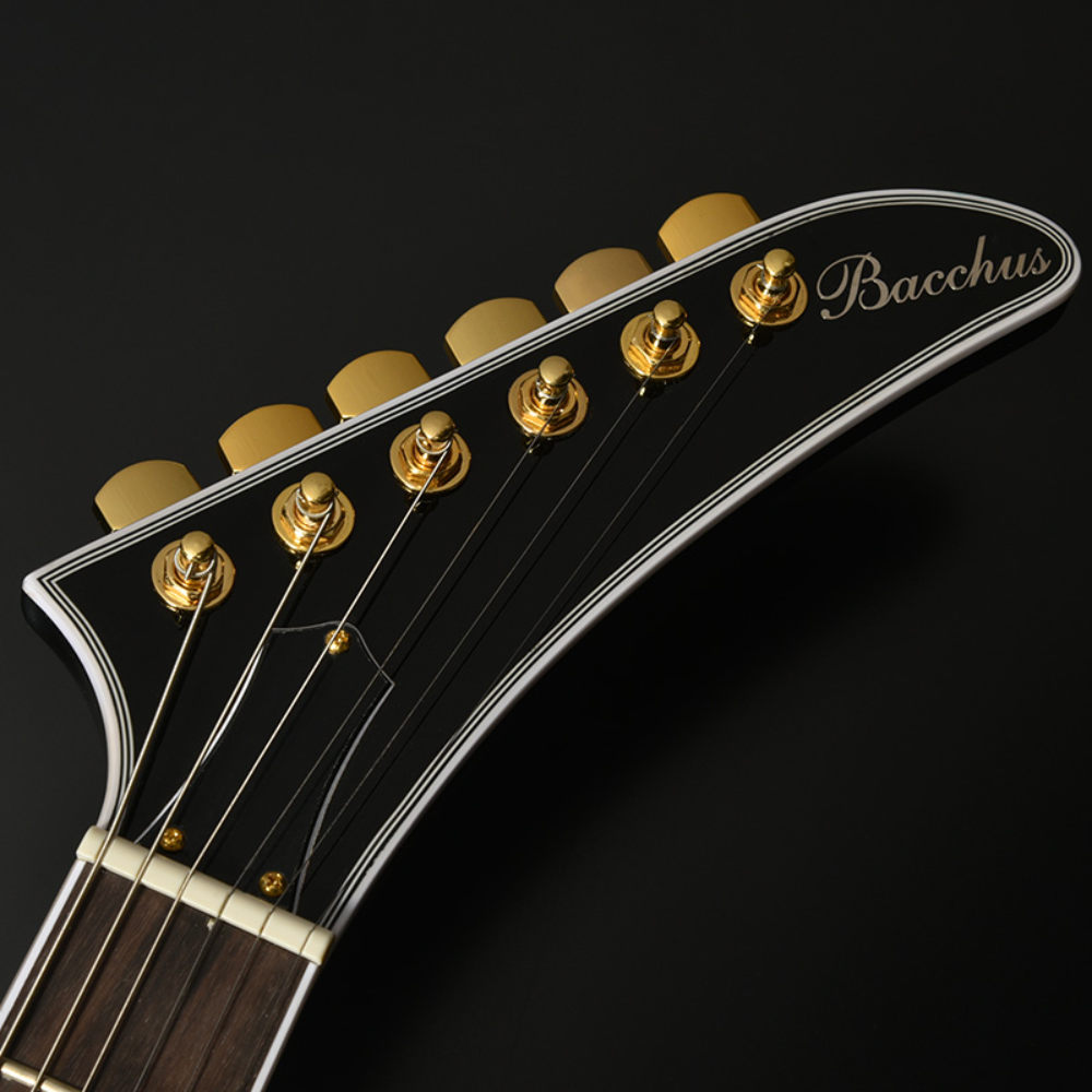 BACCHUS バッカス Global Series BEX-CTM Alnico BLK エレキギター ヘッド部