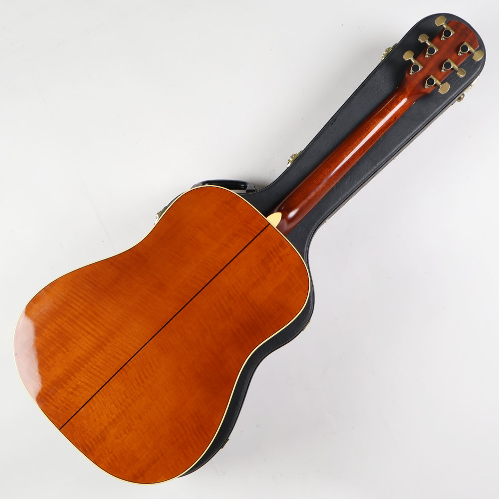 【中古】 アコースティックギター K.Yairi SL-MA1 Vintage Sunburst 2014年製 「乃木坂の詩」モデル ドレッドノートギターの85%サイズ Kヤイリ Made in Japan 日本製 ボディバック画像