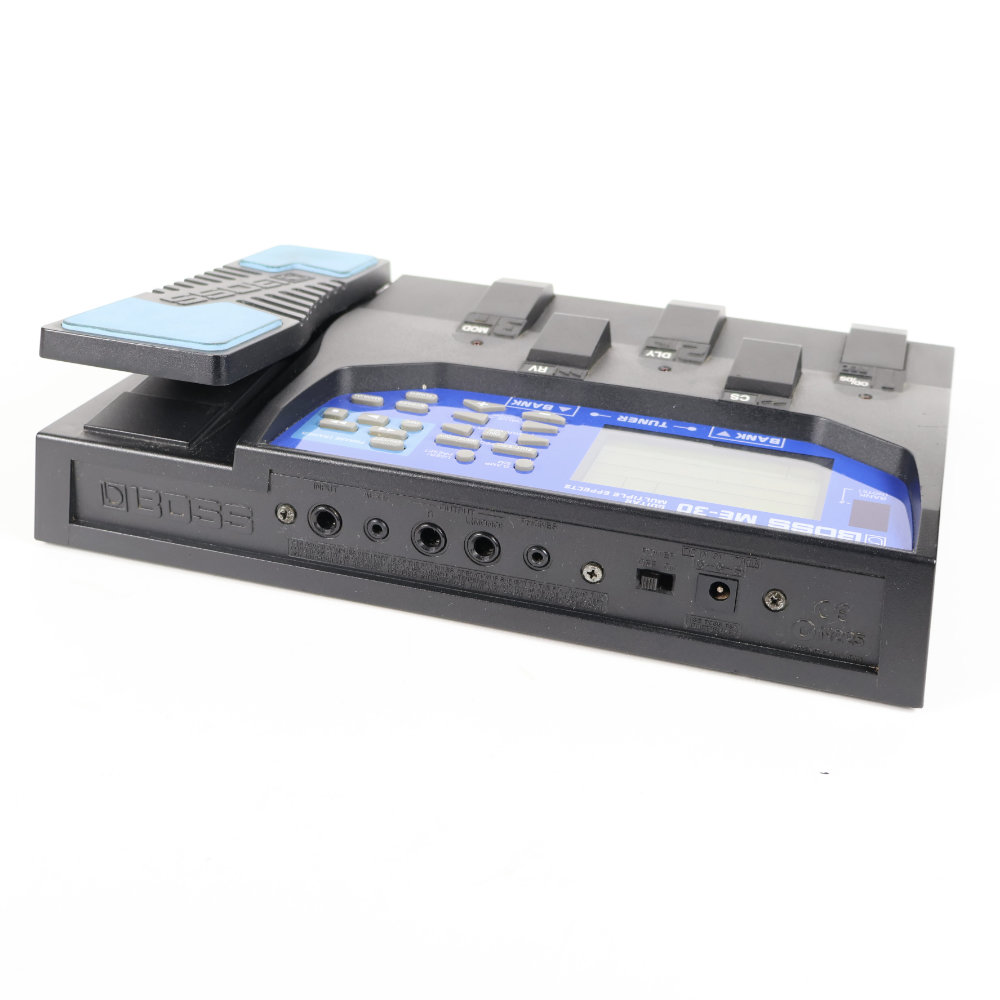 【中古】 マルチエフェクター ボス BOSS ME-30 ギター用マルチエフェクター 背面