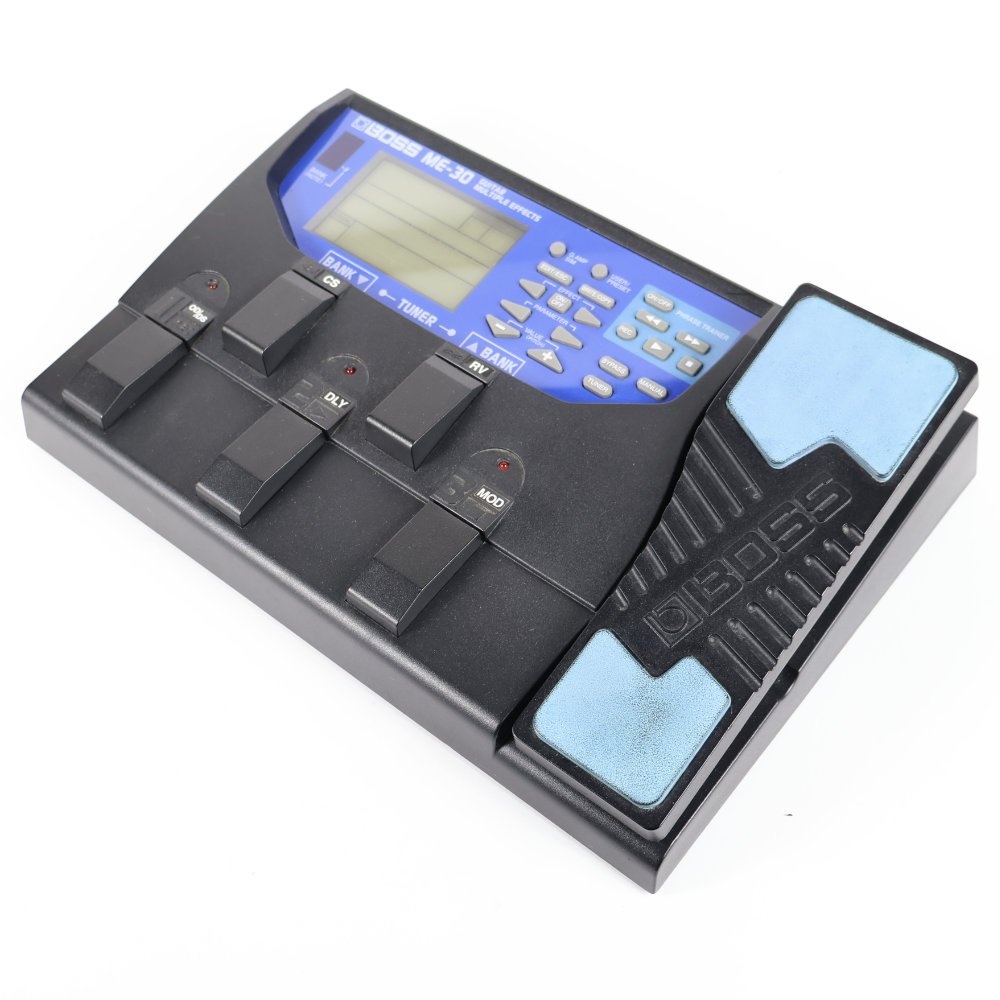 【中古】 マルチエフェクター ボス BOSS ME-30 ギター用マルチエフェクター 全体