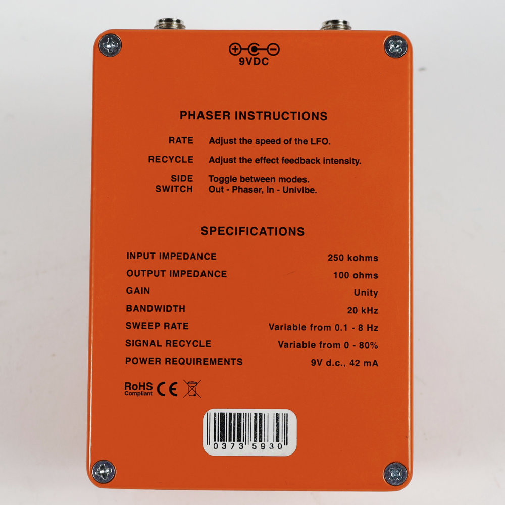 【中古】 フェイザー ROSS Phaser エフェクター 底面