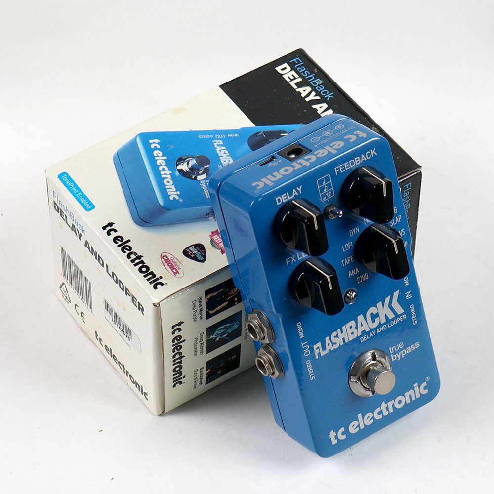 【中古】 ディレイ tc electronic Flashback Delay ギターエフェクター フラッシュバック ディレイ ルーパー