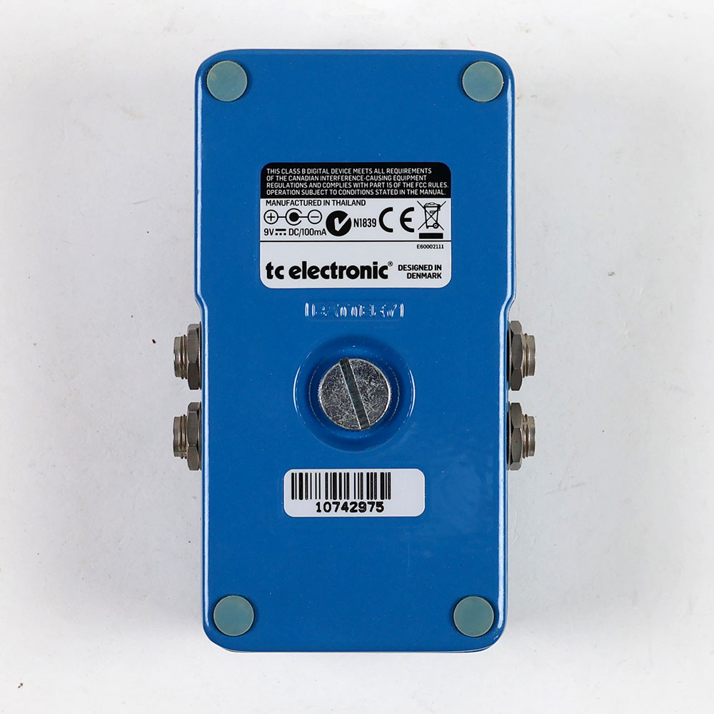 【中古】 ディレイ tc electronic Flashback Delay ギターエフェクター フラッシュバック ディレイ ルーパー 裏面