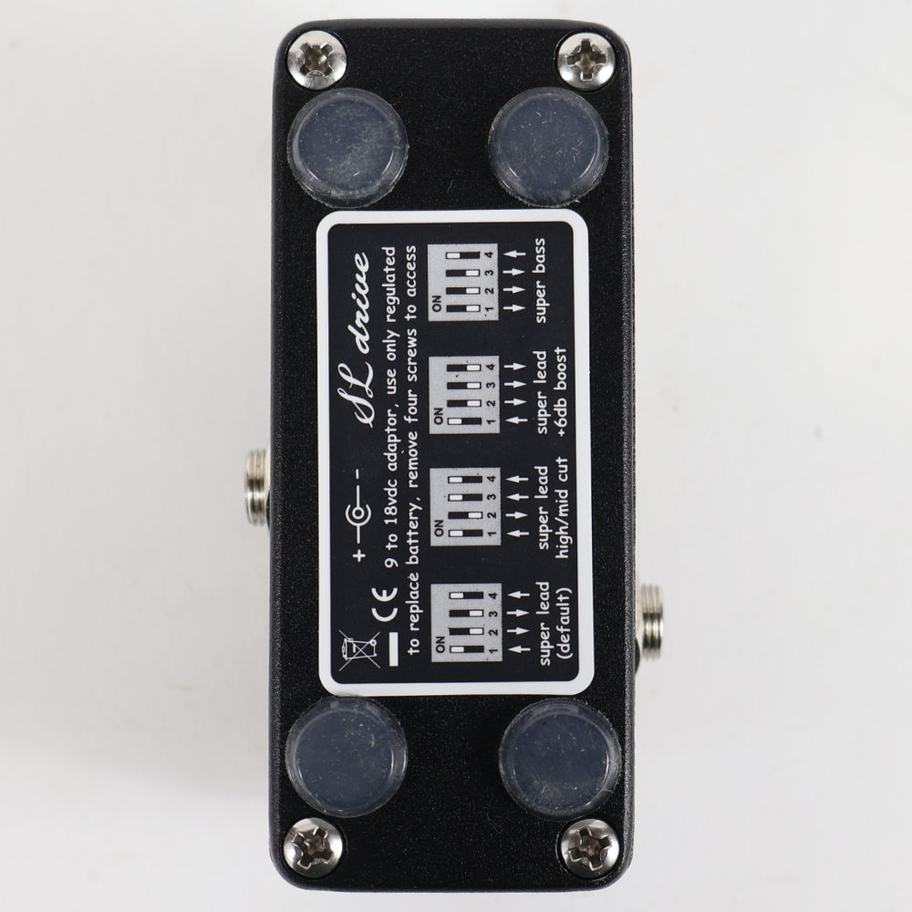 【中古】 Xotic Guitars SL Drive ギターエフェクター 底面