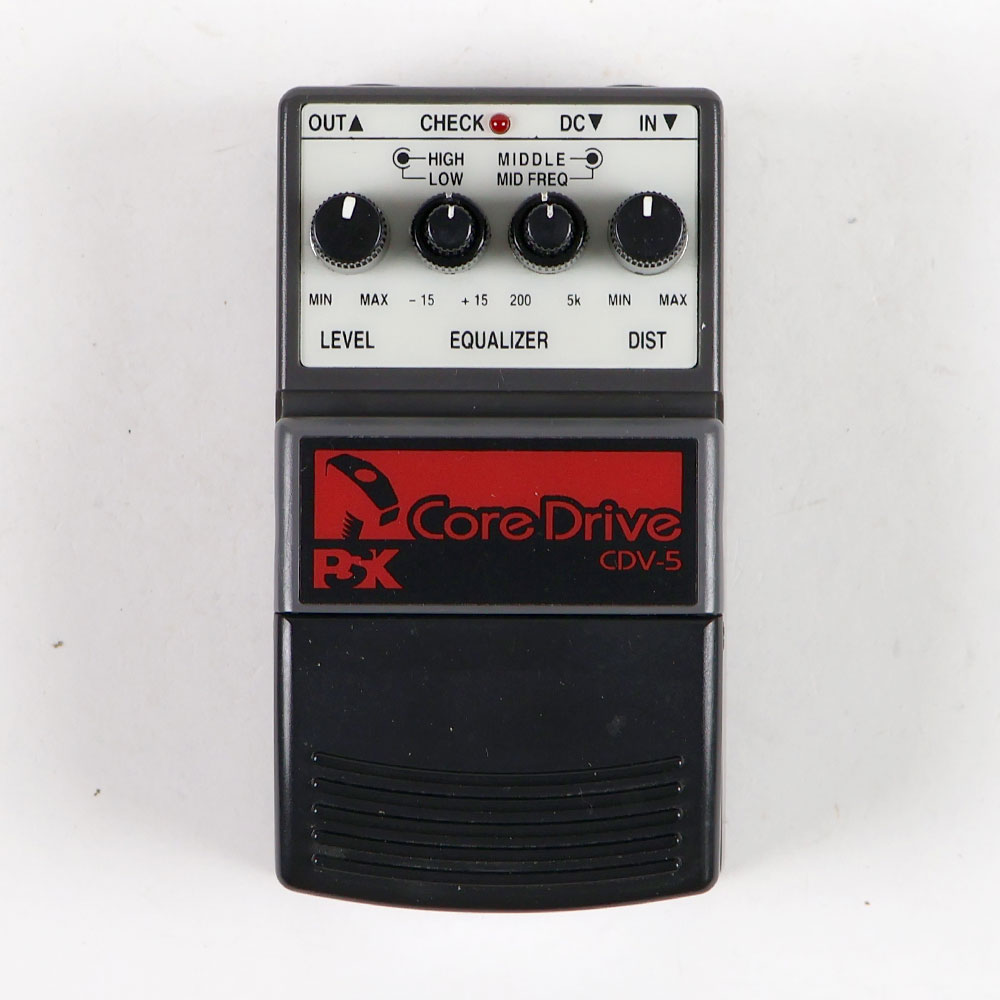 【中古】 ディストーション エフェクター PSK CDV-5 Core Drive ギターエフェクター 正面