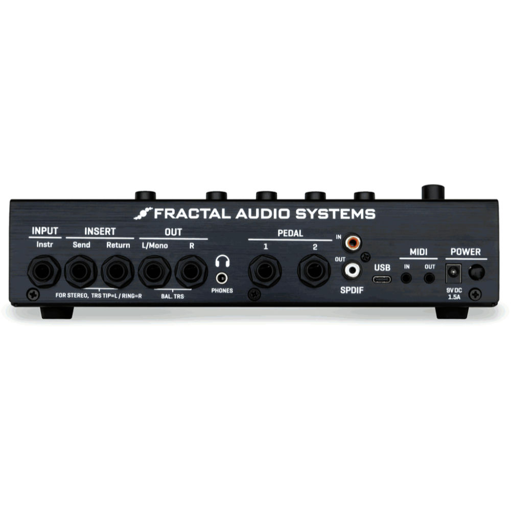 Fractal Audio Systems フラクタルオーディオシステムズ AM4 アンプモデリング マルチエフェクター ジャック側