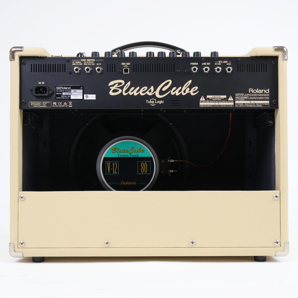 【中古】 ローランド ROLAND Blues Cube Artist BC-ARTIST ギターアンプ 本体画像 裏
