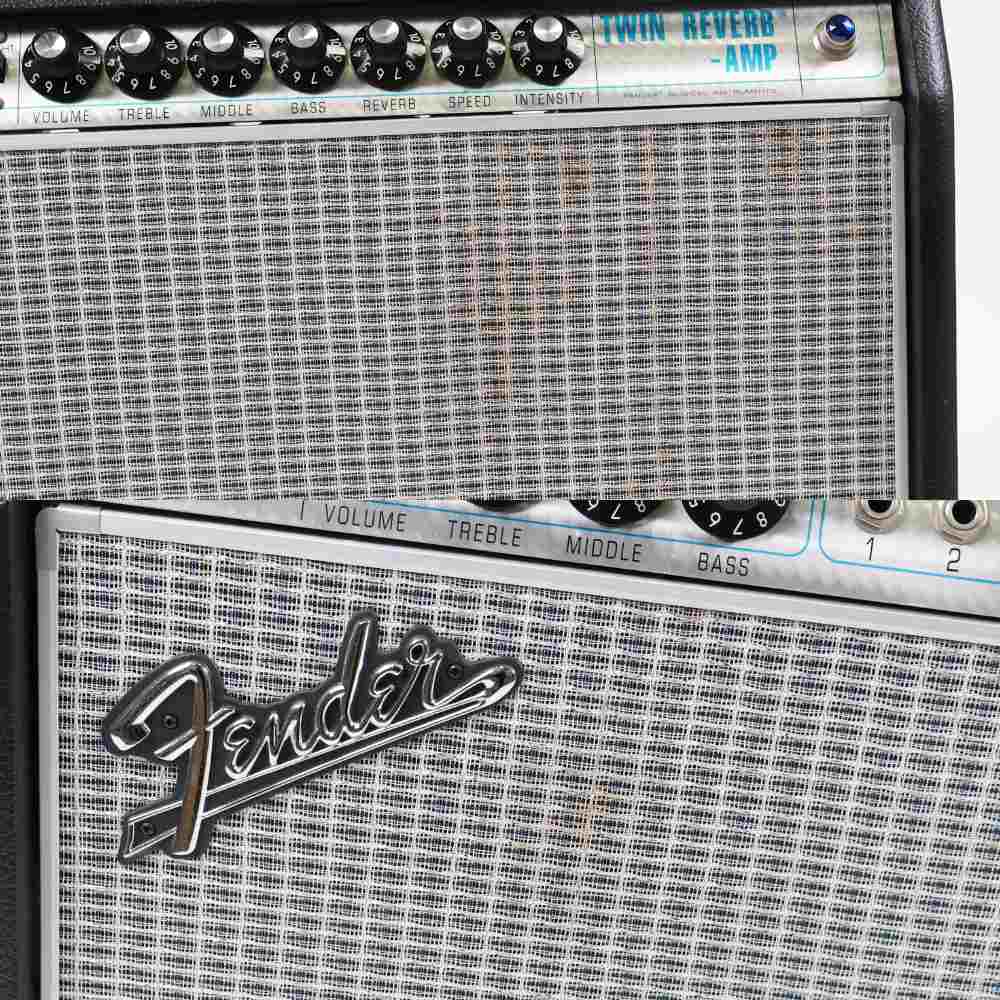 【中古】 Fender ’68 Custom Twin Reverb ギターアンプ 汚れ