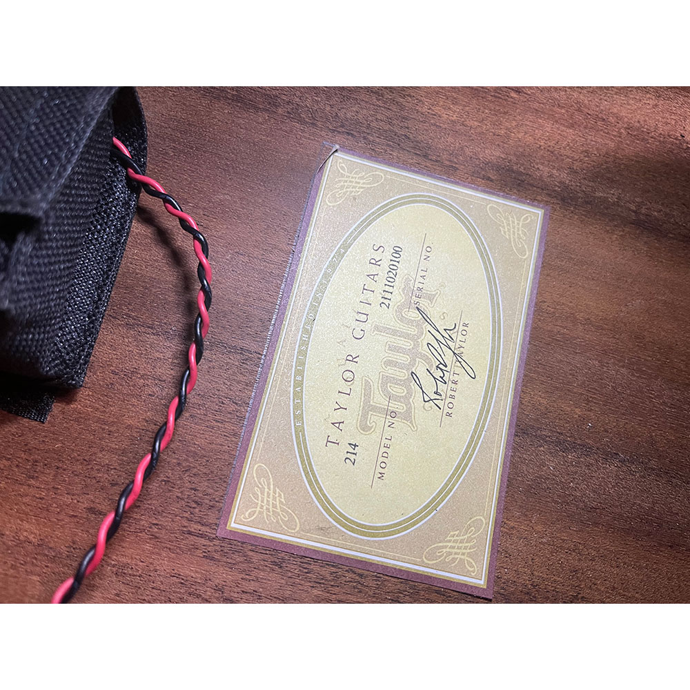 【中古】 アコースティックギター Taylor 214 Mod. 2010年製 Fishman Matrix Infinityピックアップ搭載 テイラー ラベル