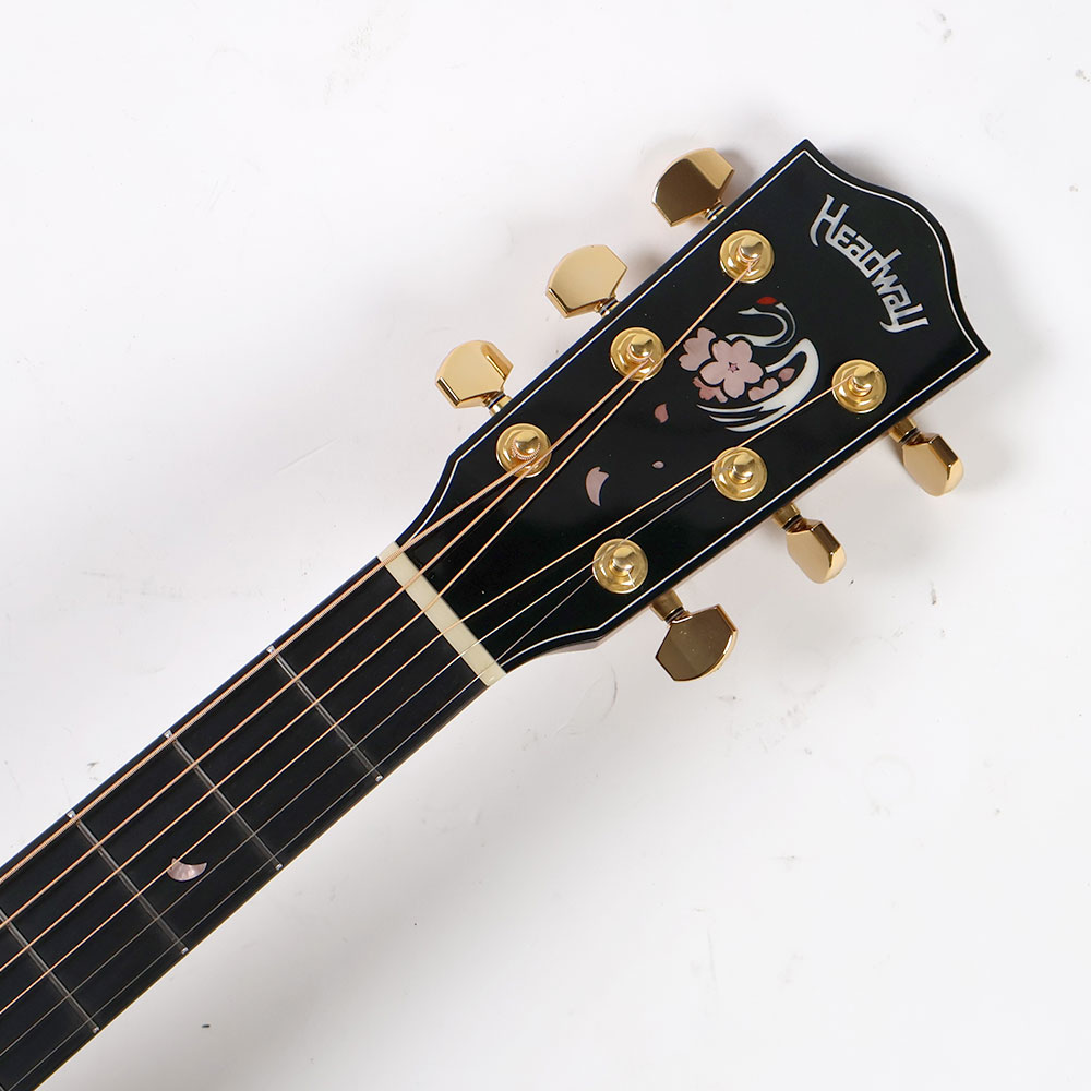 【中古】 アコースティックギター Headway HF-YOZAKURA’24 SF,S-ESU/ATB 2024年製 ヘッドウェイ 夜桜シリーズ ヘッド